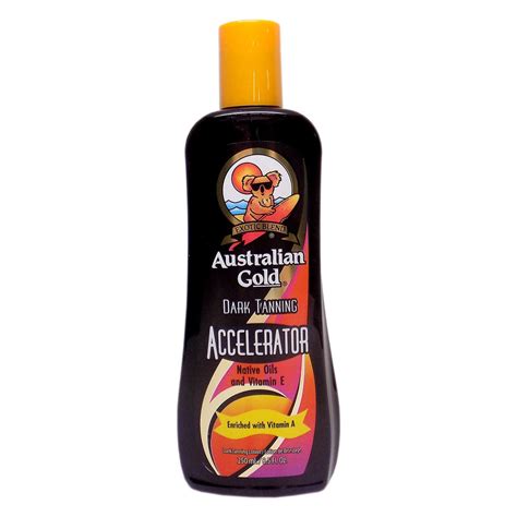 australian gold dark tanning accelerator how to use